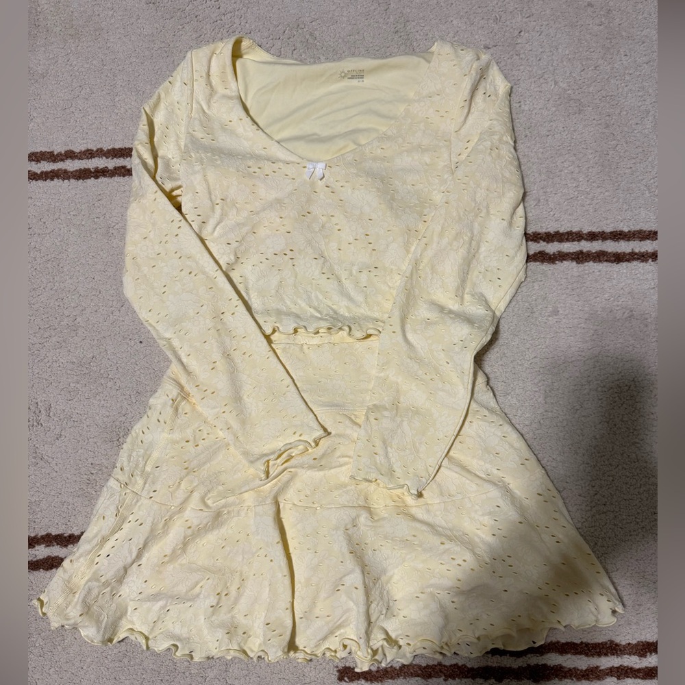 Offline by Aerie Treat Yourself Skort and Top Set Medium